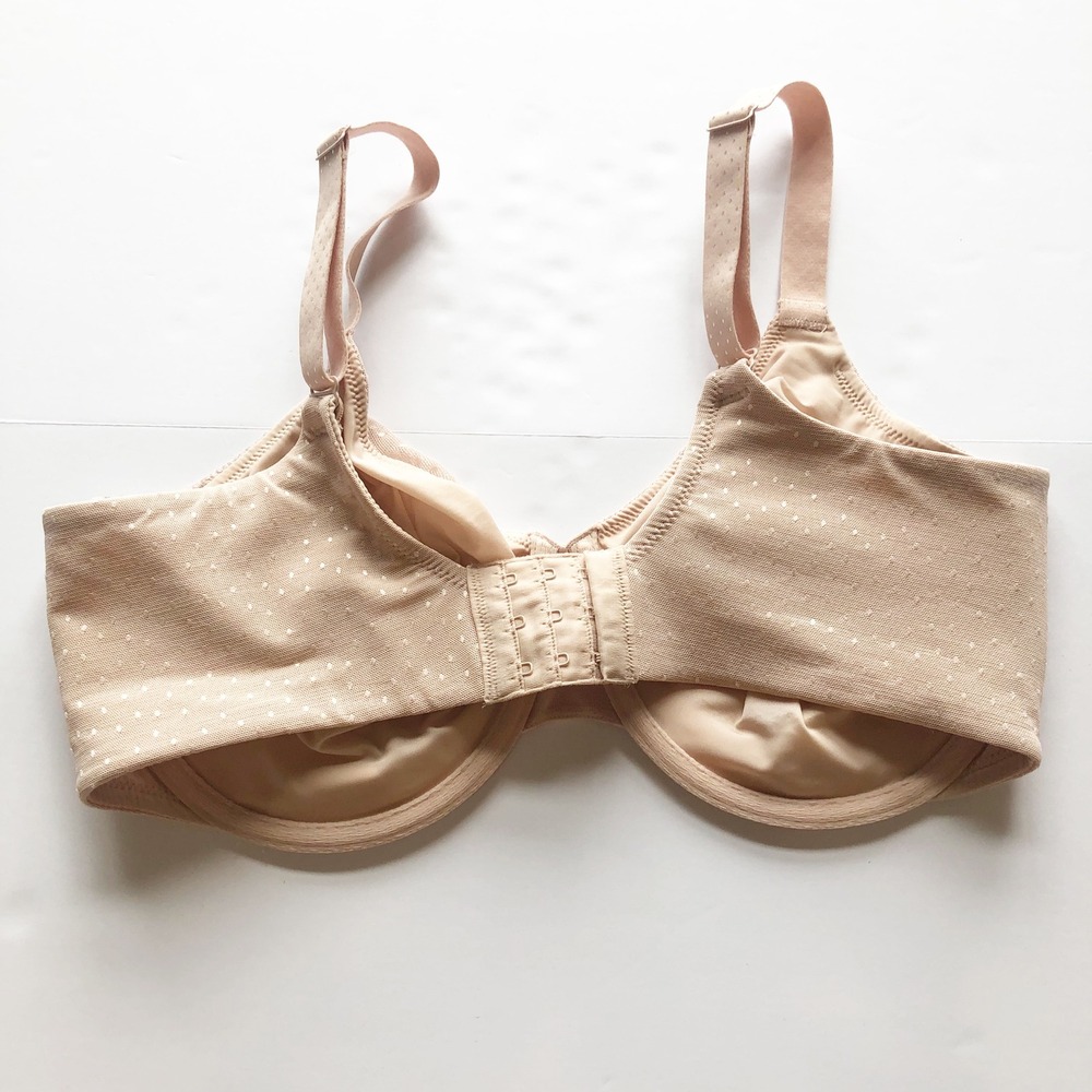 Wacoal Back Appeal Smoothing Underwire Bra Praline Sand Nude Womens 36DDD - Picture 3 of 4